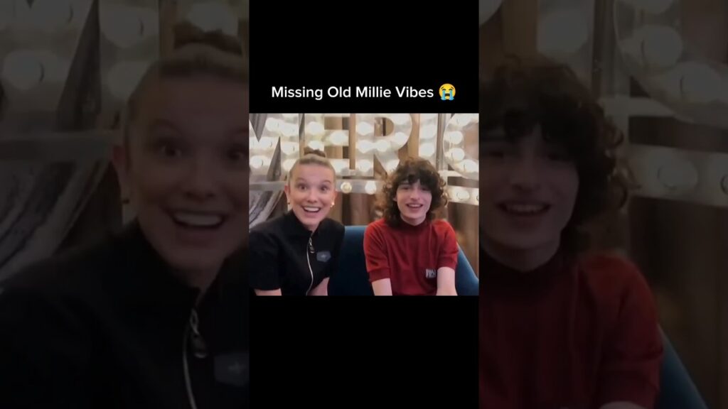 Old Millie bobby brown was different #strangerthings