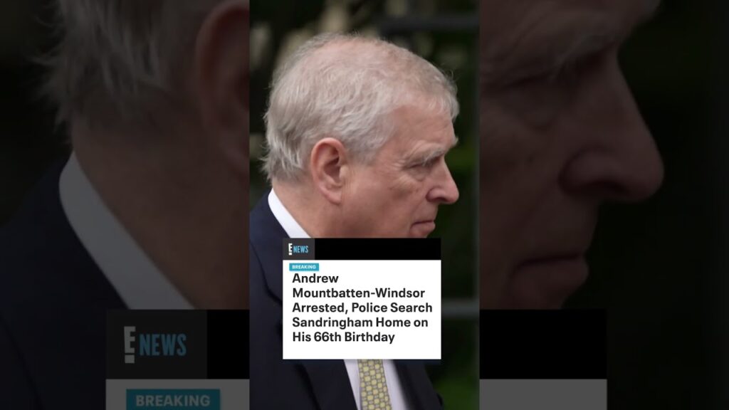 Andrew Mountbatten-Windsor was arrested on suspicion of misconduct in public office.