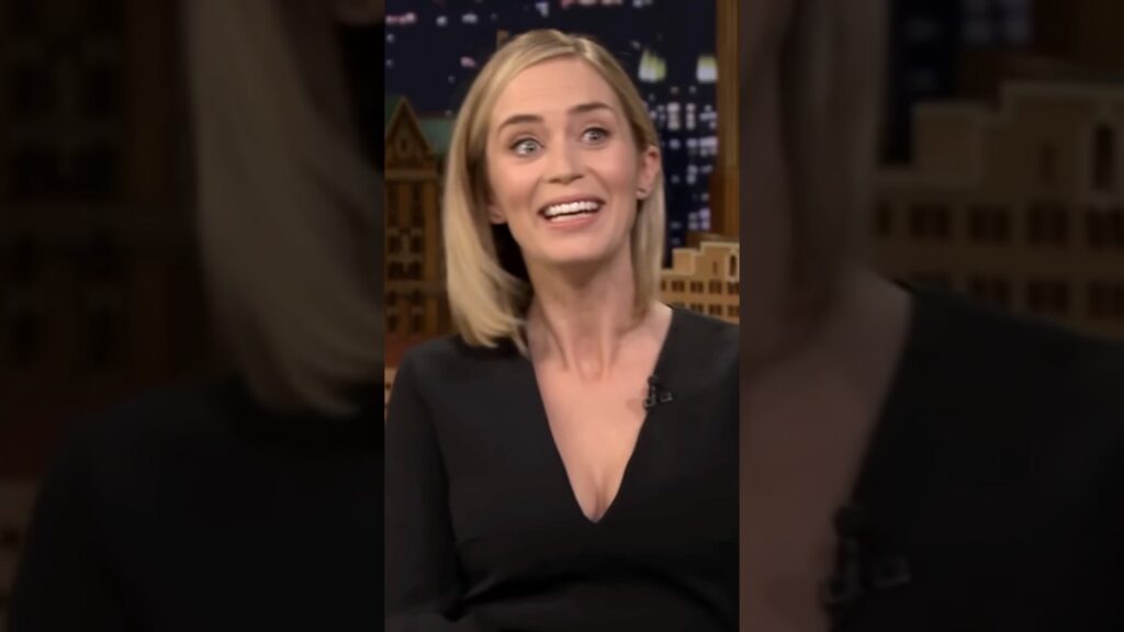 “ARE YOU PREGNANT?” Emily blunt caught on the set of ‘the girl on the train’👀😂 hilarious moment..
