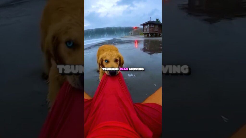 They Saved Animals From the Tsunami… Then This Happened 🌊🐕#animalrescue #dog