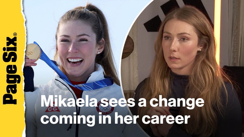 Olympian Mikaela Shiffrin says she sees a change coming in her career