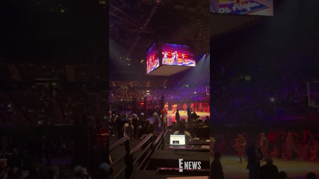 K-pop group Cortis brought literal fire to the NBA All-Star Celebrity Game. 🔥