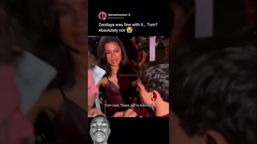 Tom Holland switched to bodyguard mode for Zendaya 😭