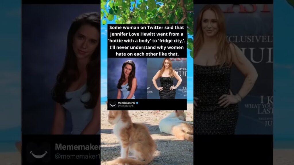 Some woman on Twitter said that Jennifer love  Hewitt went from a hottie with a body to fridge city