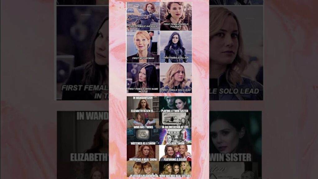Title:Marvel Women Breaking Records 🔥 | From First Female Avenger to WandaVision Mind-Blowing Twist