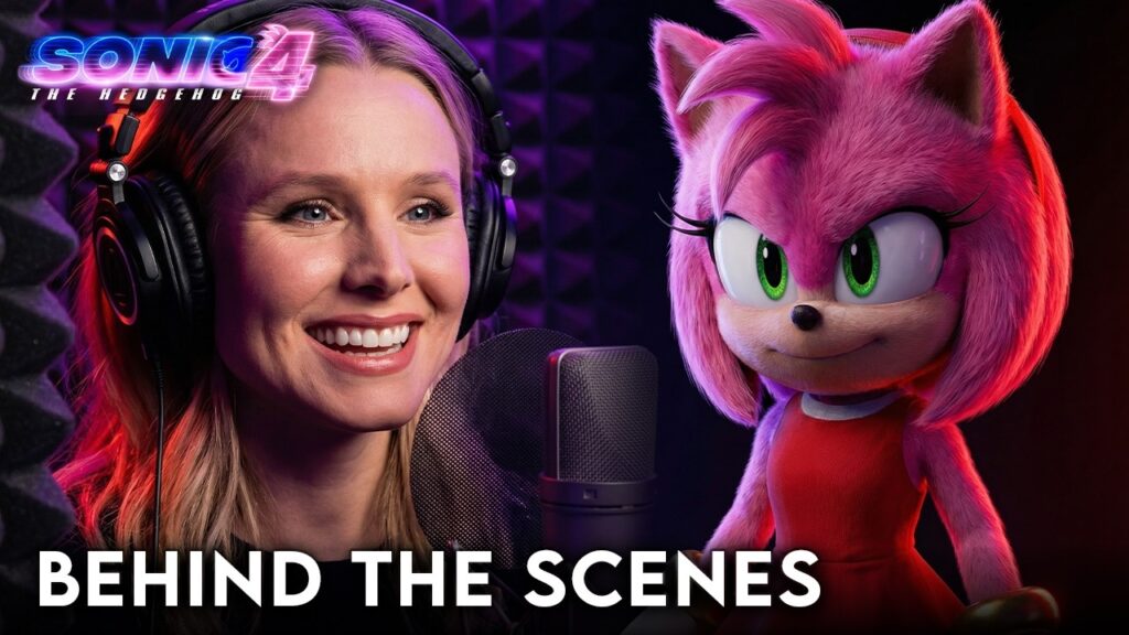 Sonic the Hedgehog 4 (2027) | Kristen Bell is Amy Rose – Behind the Scenes News Sonic the Hedgehog 4 (2027) | Kristen Bell is Amy Rose - Behind the Scenes News