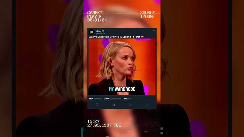 Reese Witherspoon’s Unusual Contract 😄