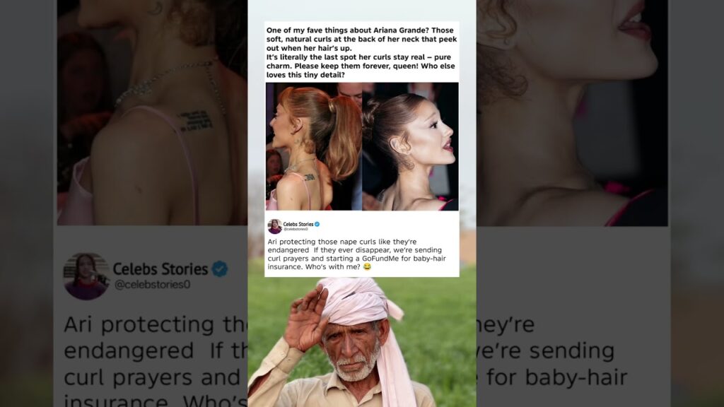 Ariana Grande's Tiny Curl Detail Has Fans Absolutely Losing It 😍