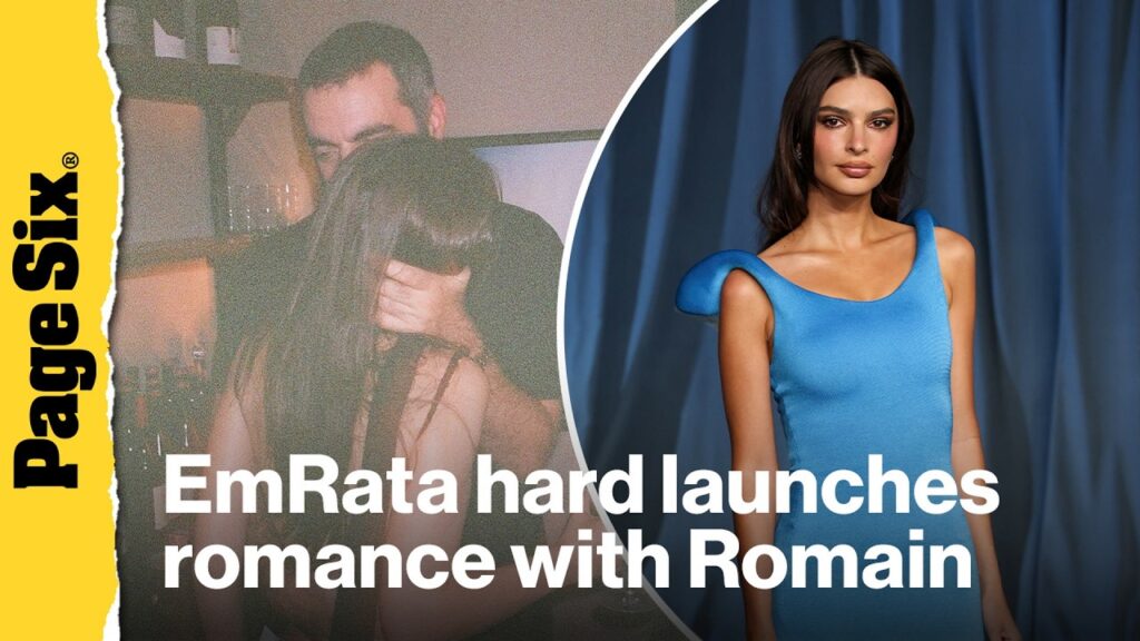 Emily Ratajkowski hard launches romance with Romain Gavras