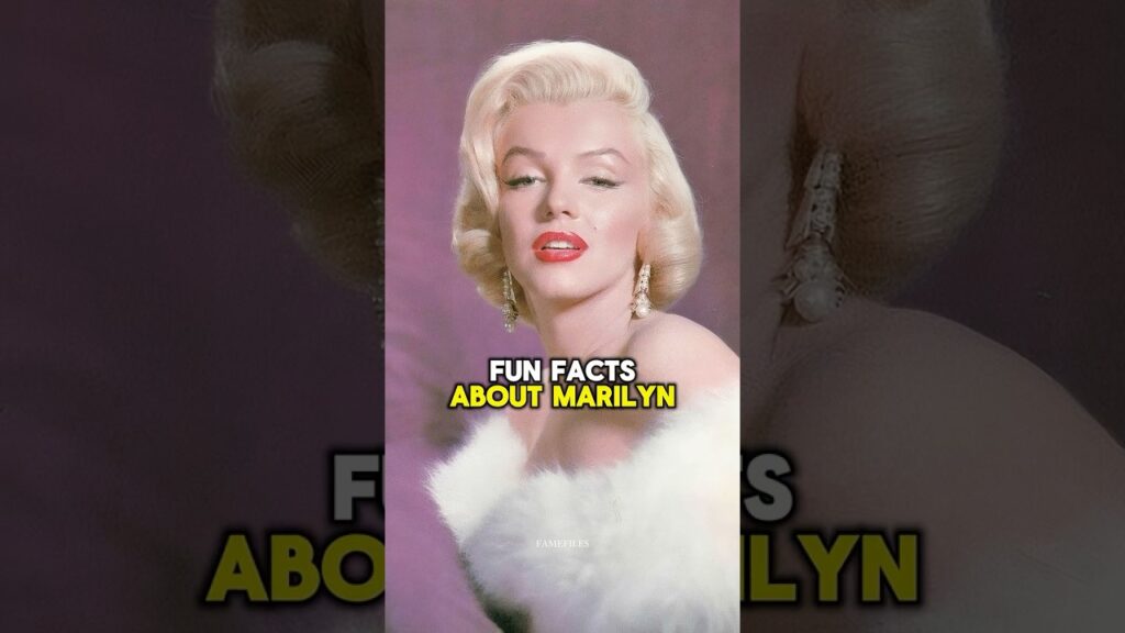 What Marilyn Monroe Hid from the World… Fun Facts!