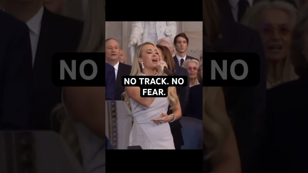 Carrie Underwood Goes A Cappella — Crowd Joins In 🇺🇸 #CarrieUnderwood  #CountryMusic #Patriotism