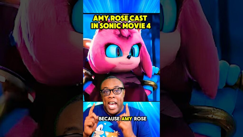 Amy Rose Cast in Sonic Movie 4… Kristen Bell #sonic #sonicthehedgehog #kristenbell #amyrose #movies
