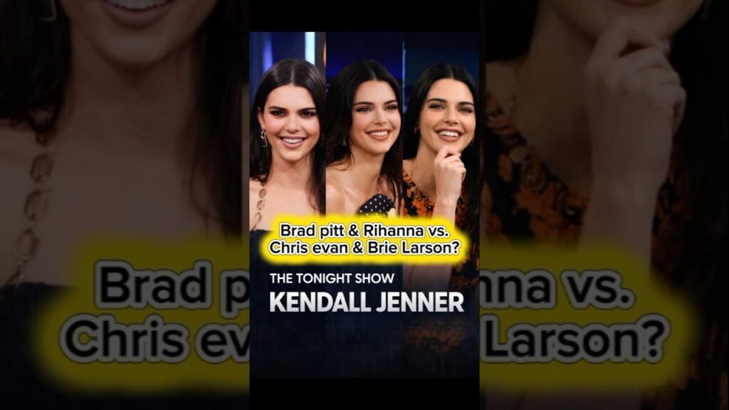 Brad Pitt & Rihanna vs. Chris Evans & Brie Larson? #shorts #kendalljenner