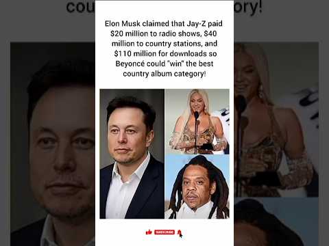 Elon Musk’s Shocking Claim About Beyoncé? 😱 #shorts