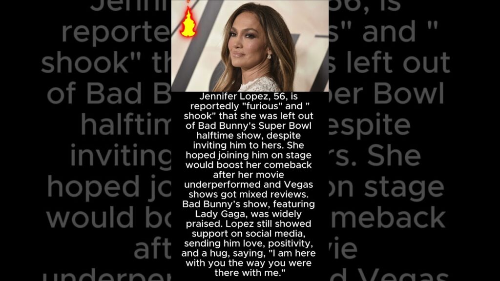 Jennifer Lopez, 56, is reportedly "furious" and "shook" that she was
