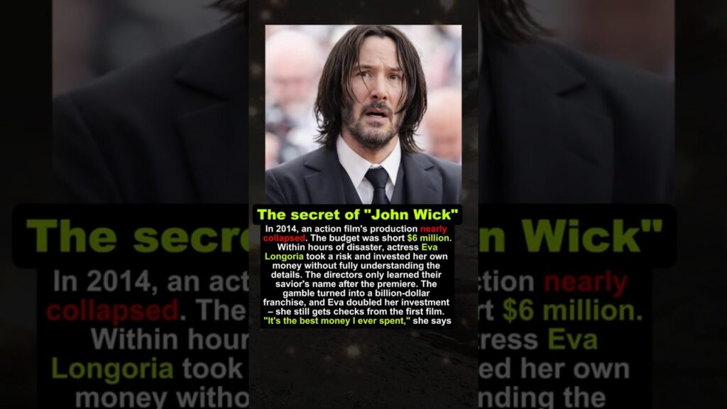 The secret of John Wick The secret of John Wick
