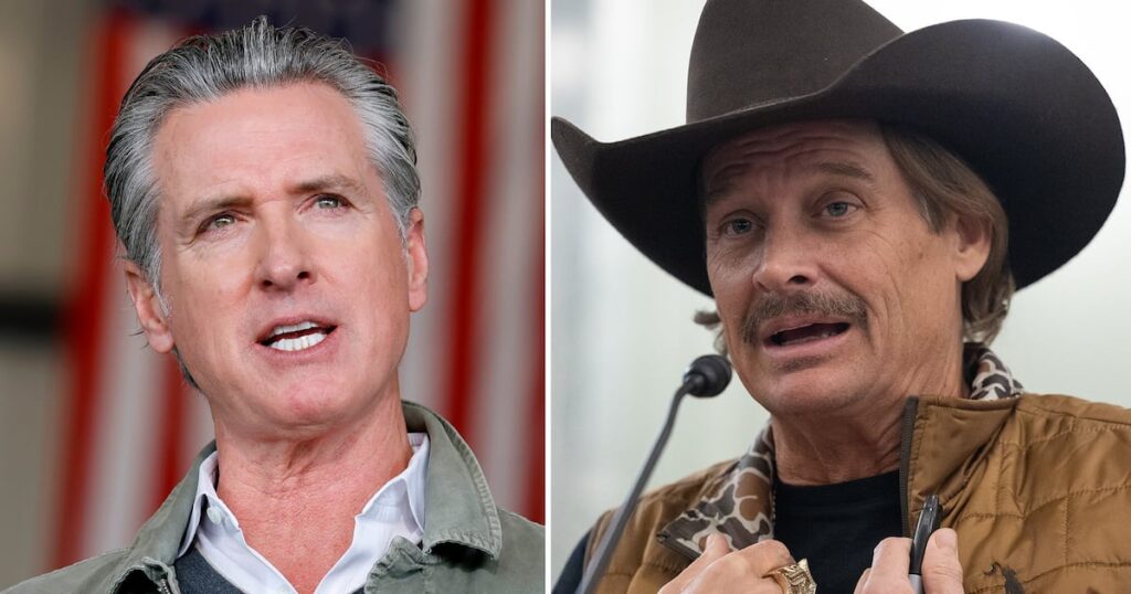 Gavin Newsom ‘Bans’ Kid Rock From California Gavin Newsom ‘Bans’ Kid Rock From California