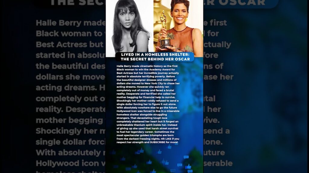 HALLE BERRY: Lived in a Shelter | The TRUTH behind the OSCAR 🏆 #HalleBerry #TrueStory HALLE BERRY: Lived in a Shelter | The TRUTH behind the OSCAR 🏆 #HalleBerry #TrueStory