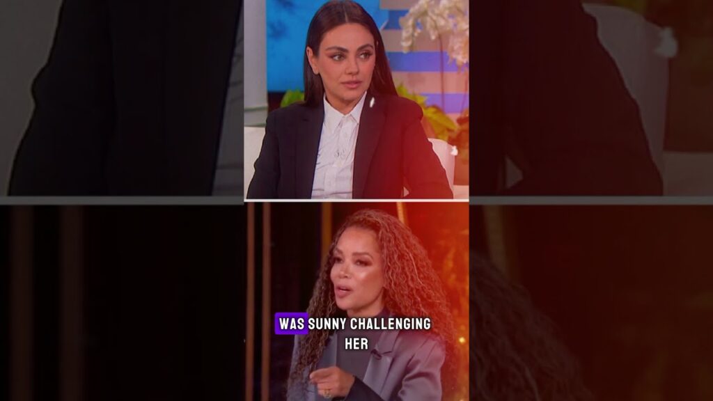 Mila Kunis Didn’t Back Down on The View Mila Kunis Didn’t Back Down on The View