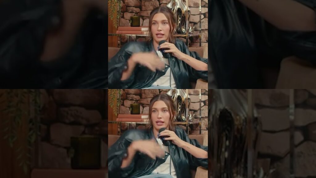 Hailey Bieber unpacks hate she received after marrying Justin Bieber #shorts