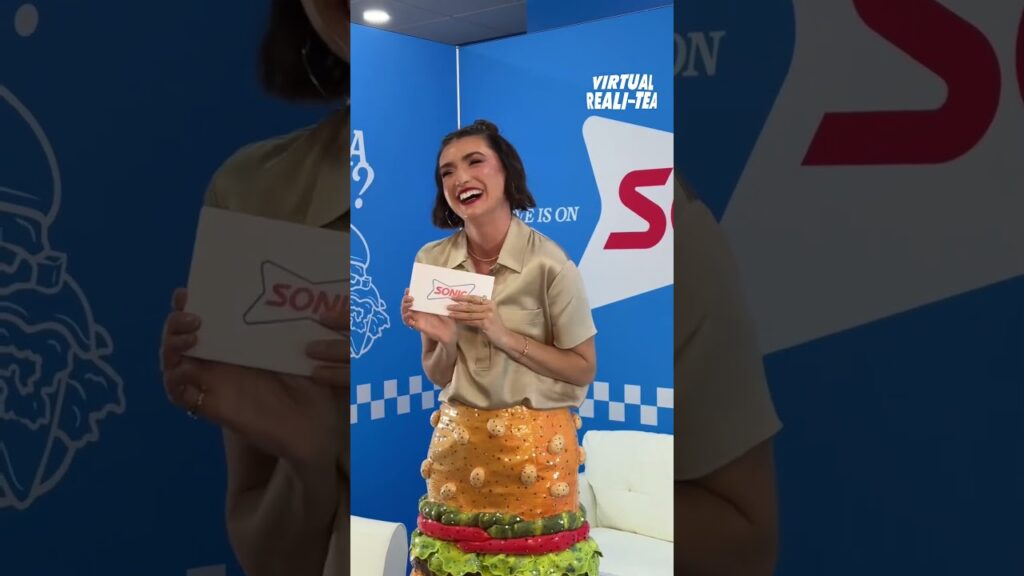 We are breaking up w/ low-quality burgers, our match is the SONIC Smasher| Virtual Reali-Tea#shorts We are breaking up w/ low-quality burgers, our match is the SONIC Smasher| Virtual Reali-Tea#shorts