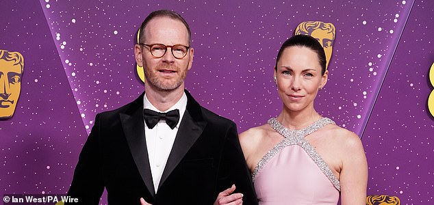 Joachim Trier and Helle Bendixen attend the 79th British Academy Film Awards, at the Royal Festival Hall, Southbank Centre, London. Picture date: Sunday February 22, 2026. PA Photo. Photo credit should read: Ian West/PA Wire