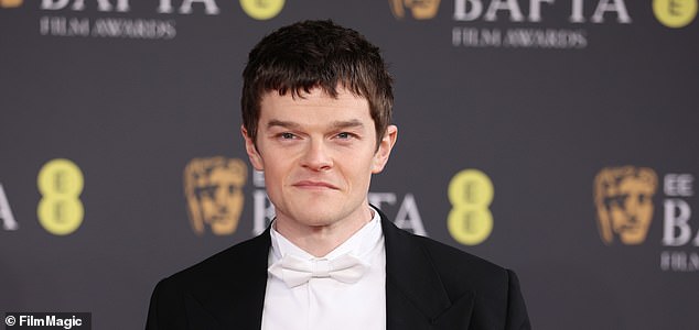 LONDON, ENGLAND - FEBRUARY 22: Robert Aramayo attends the 2026 EE BAFTA Film Awards at The Royal Festival Hall on February 22, 2026 in London, England. (Photo by Neil Mockford/FilmMagic)