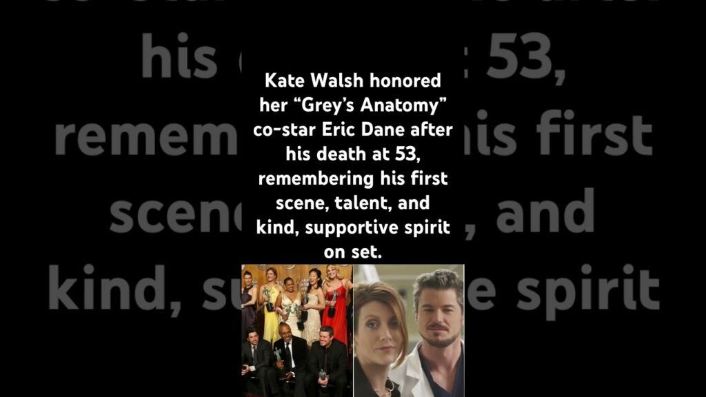 Gone Too Soon, Eric 💔#EricDane #GreysAnatomy #RIP #Hollywood #TVStars