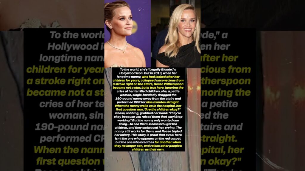 The True Heroism of Reese Witherspoon
