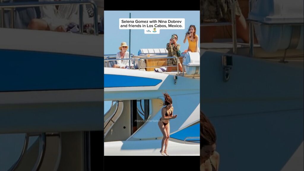 Dreamy girls trip with Selena Gomez & Nina Dobrev ✨🌊 #selenagomez #ninadobrev #fyp