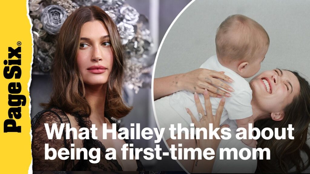 Hailey Bieber reveals what surprises her about being a first-time mom