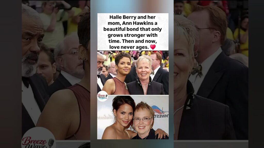 Halle Berry and her mum♥️#shorts