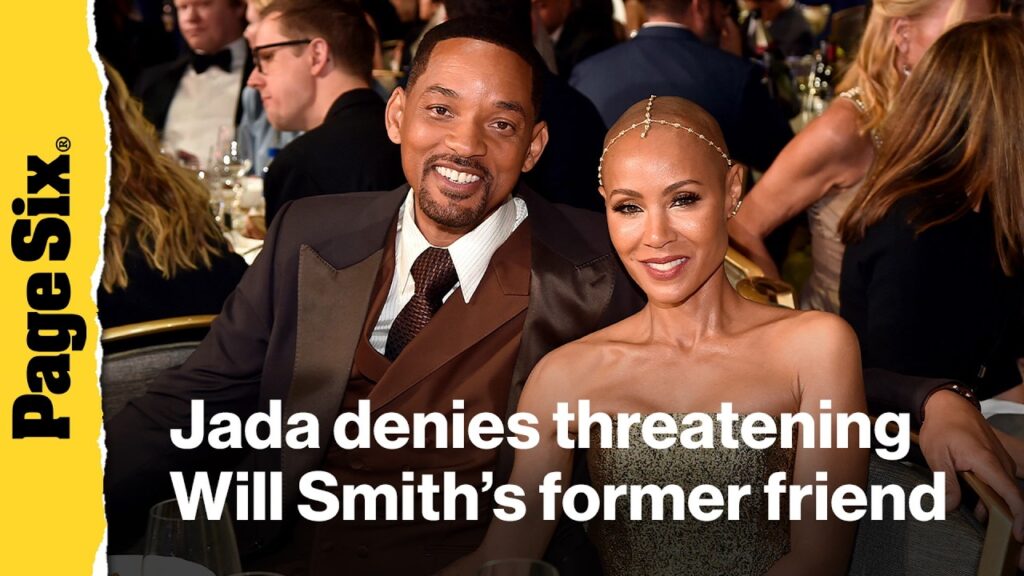 Jada Pinkett Smith denies she threatened Will Smith’s former friend Jada Pinkett Smith denies she threatened Will Smith's former friend