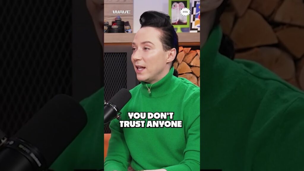 Johnny Weir and Tara Lipinski can "feel" what the other is thinking #shorts