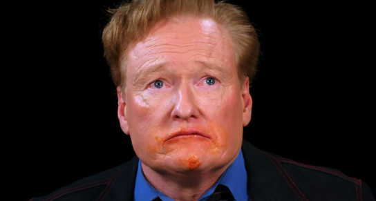 An endless feed of celebrities eating chicken wings Logo