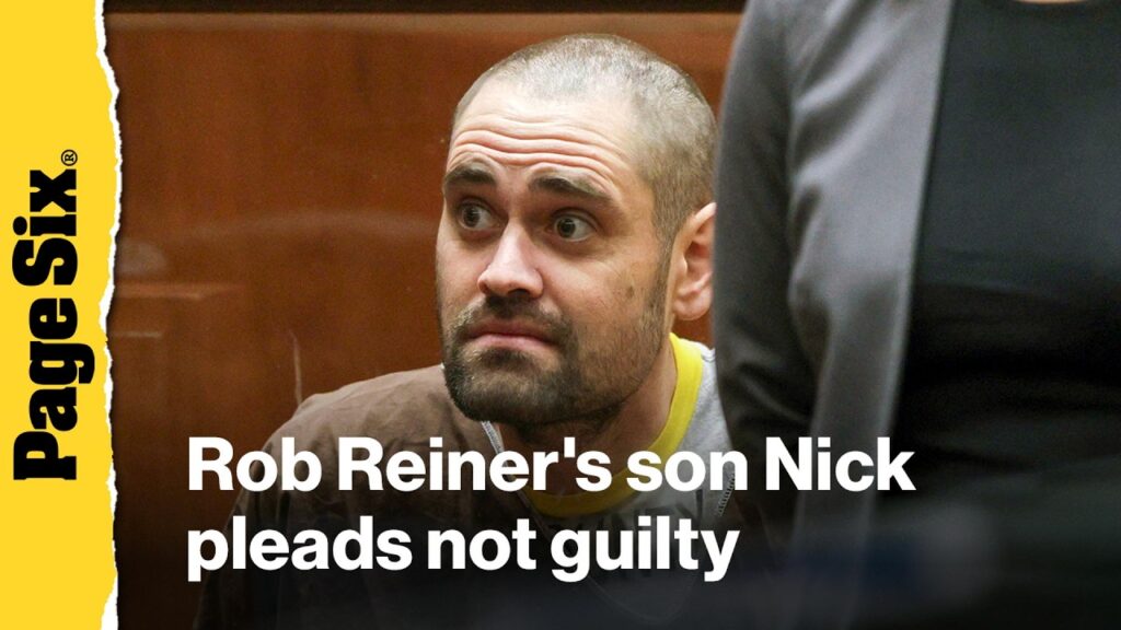 Watch Rob Reiner's son Nick plead not guilty for double murder