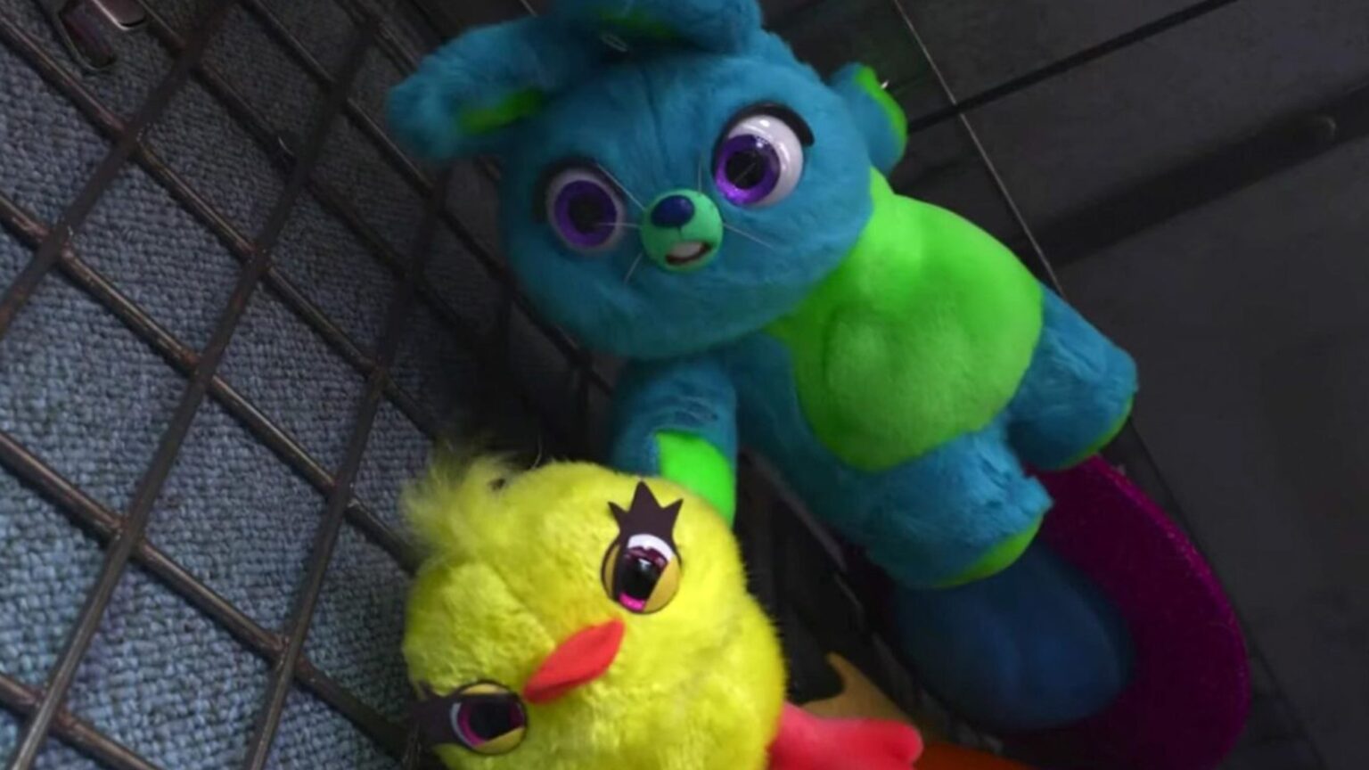 Ducky and Bunny in Toy Story 4