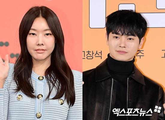 Han Hye-jin, left, and Jang Dong-ju / Xportsnews