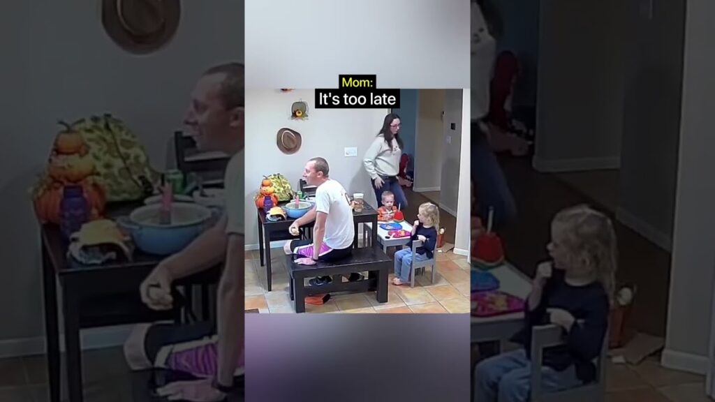 Girl Hits Dad