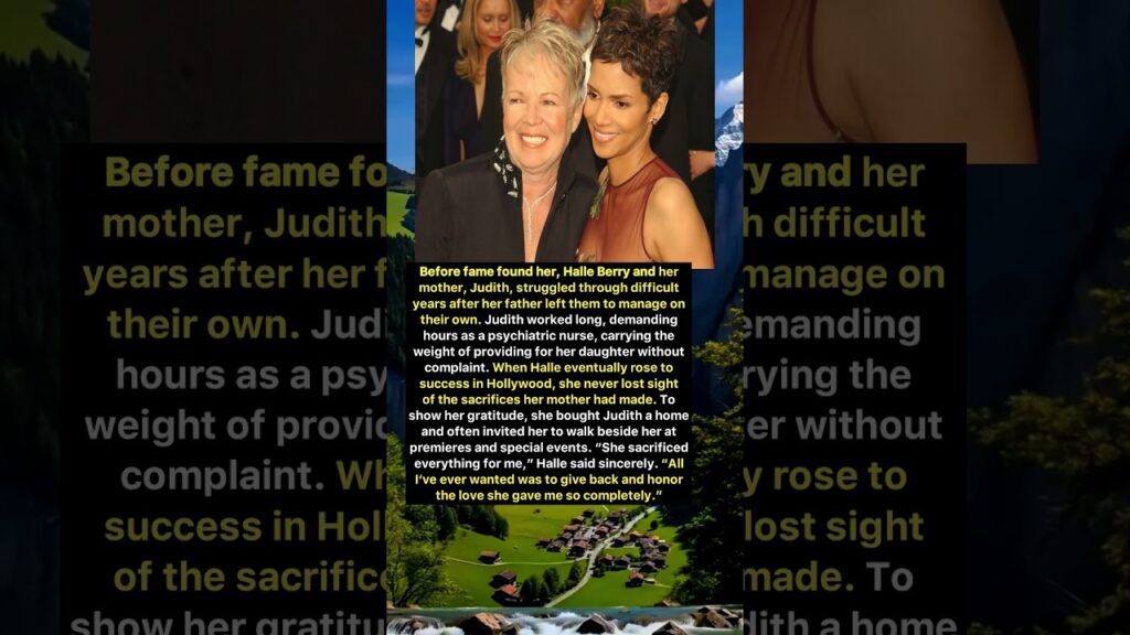 Halle Berry’s Promise to Her Mother