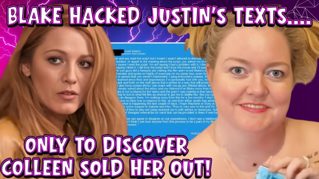 Blake Lively's VILE Smear Campaign Against Justin Baldoni EXPOSED by Colleen Hoover in Hacked TEXTS