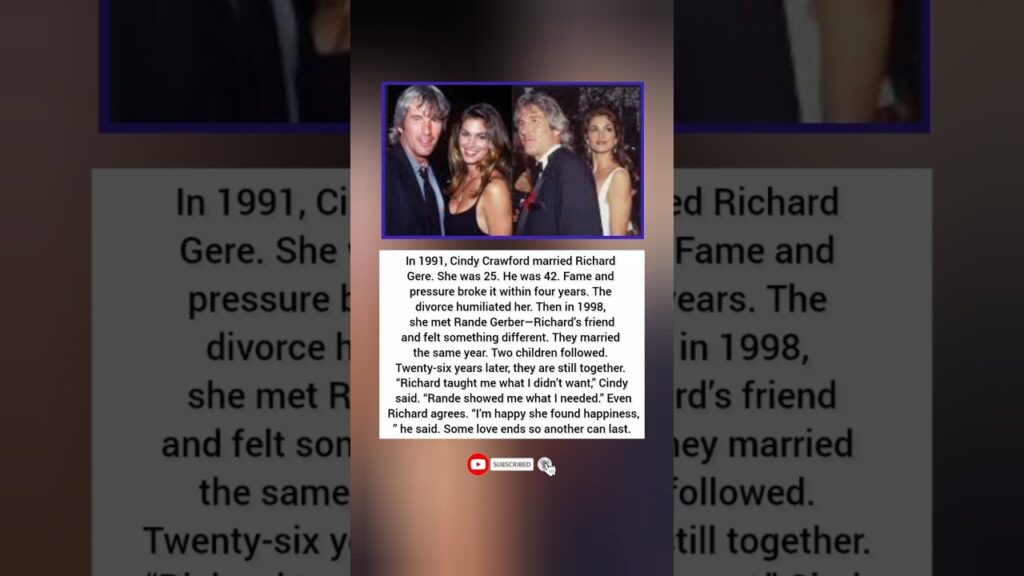 Cindy Crawford: Why Her First Marriage Failed 💔