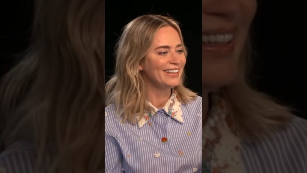 Emily blunt on first meeting with MATT DAMON 🤣😂