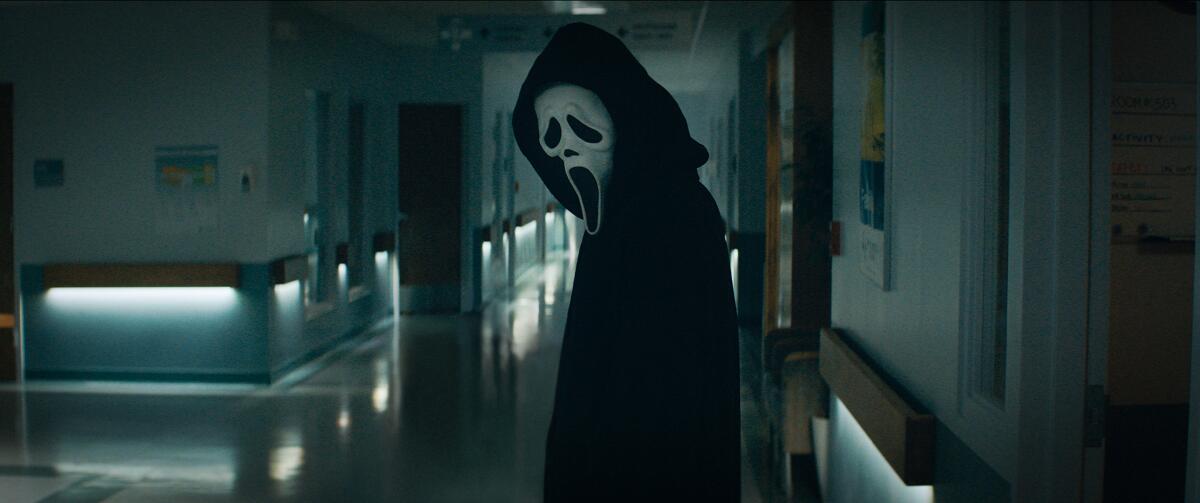 Ghostface in “Scream”
