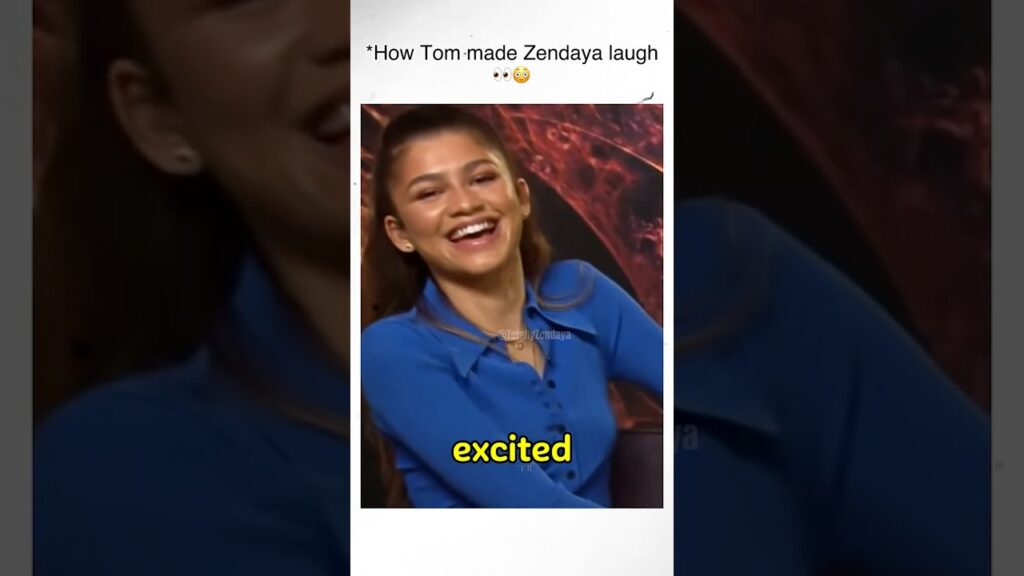 The way Tom always makes Zendaya laugh#Zendaya #TomHolland The way Tom always makes Zendaya laugh#Zendaya #TomHolland