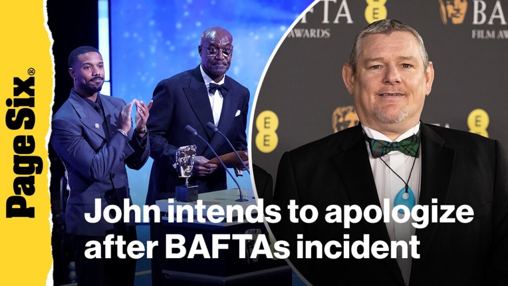 John Davidson intends to apologize directly to Michael B.Jordan & Delroy Lindo after BAFTAs incident John Davidson intends to apologize directly to Michael B.Jordan & Delroy Lindo after BAFTAs incident