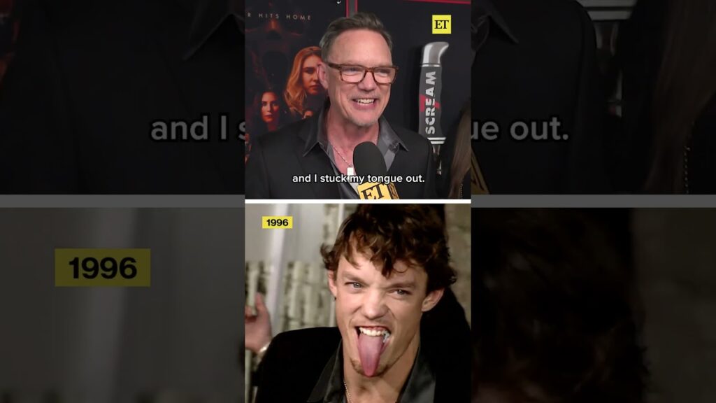 Matthew Lillard Pays Homage to Original 'Scream' Premiere Look #matthewlillard #scream7