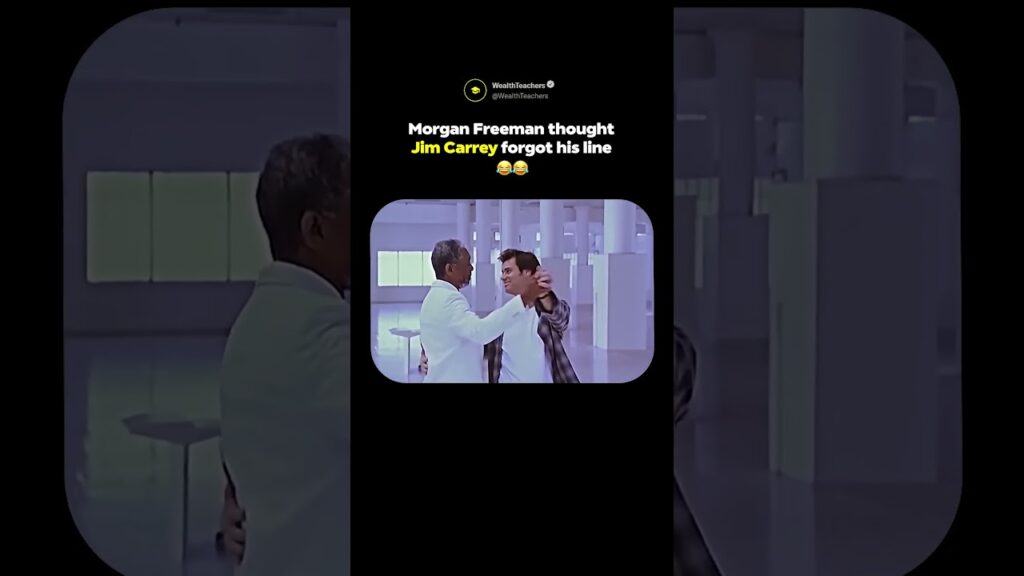 Morgan Freeman Thought Jim Carrey Forgot His Line