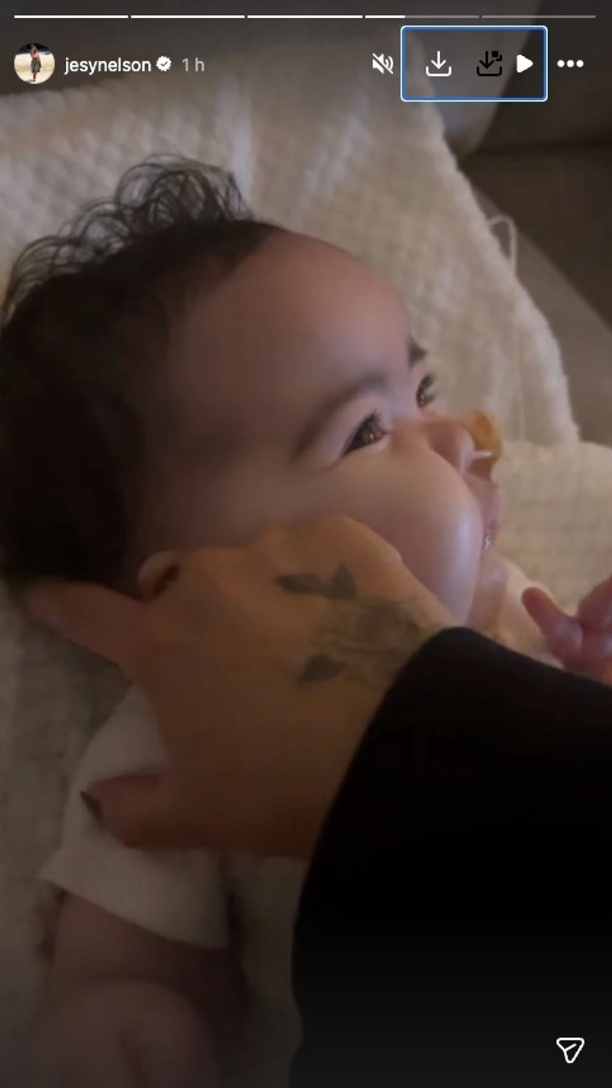 Jesy Nelson baby hair