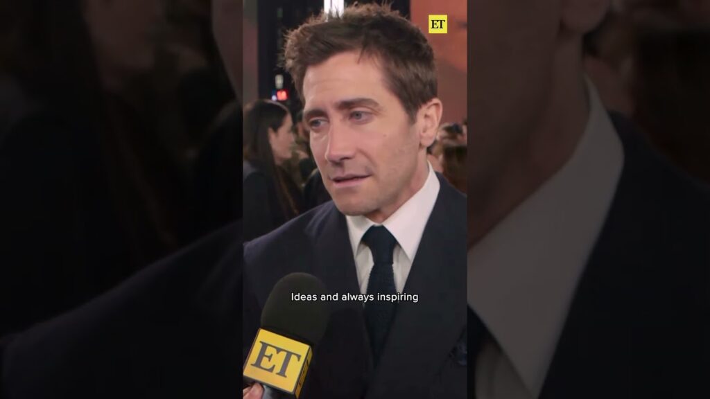#jakegyllenhaal Reacts to Sister Maggie Directing Him in ‘The Bride!’ #thebride